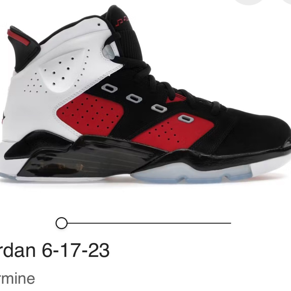 Jordan Athletic Shoes - Black, Red, White